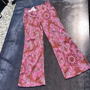 ANTHROPOLOGIE- snazzy pants sz 8